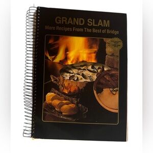 GRAND SLAM 1988 Vintage More Recipes From The Best Of Bridge Cookbook